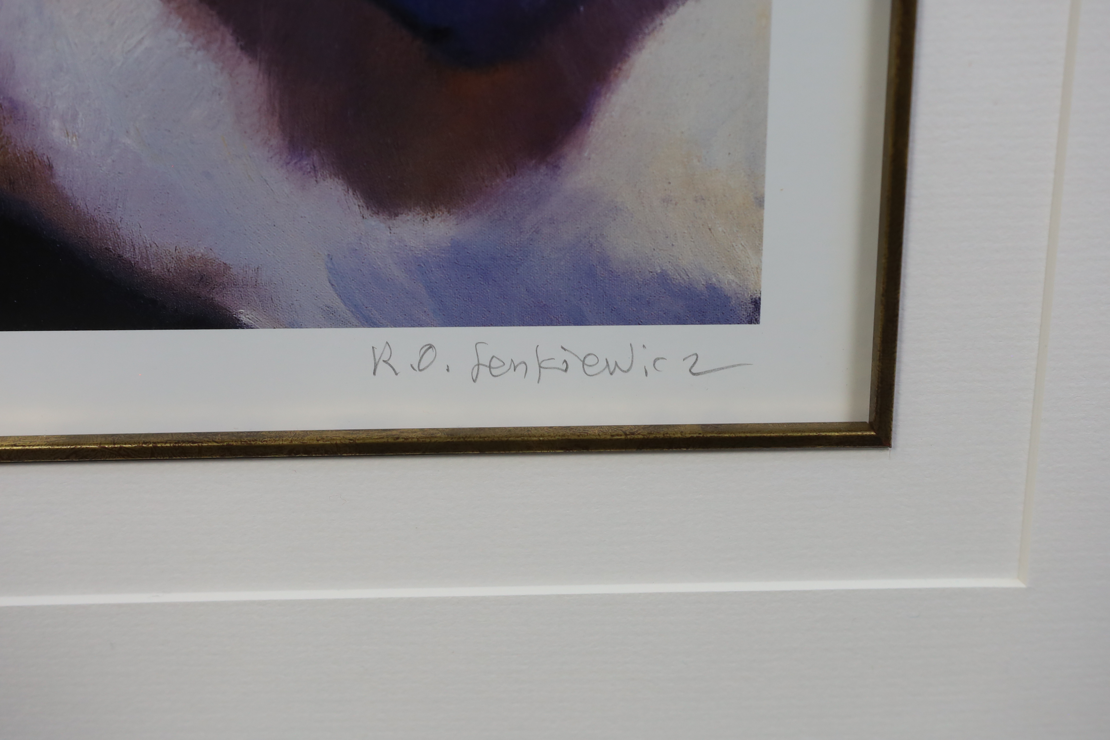 Robert Lenkiewicz (1941-2002), offset lithograph, 'Study of Lisa', signed in pencil and titled, 13/750, 36 x 37cm. Condition - good